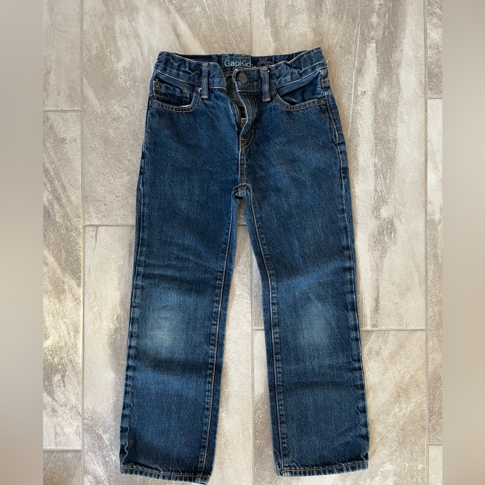 GAP Straight Fit Dark Blue Jeans